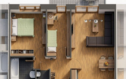 3-izbové byty so záhradkou | Novostavba | od 195 600 € | Rajka