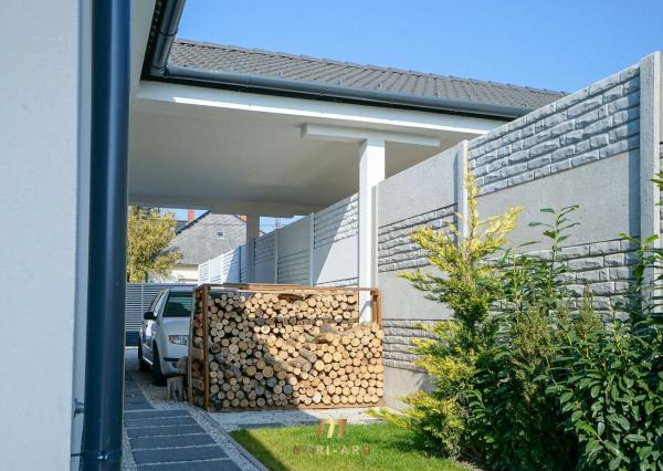 Moderný 3-izbový rodinný dom s veľkou terasou a upravenou záhradou – Dunakiliti, 7 min od Rajky