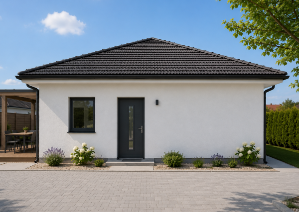Novostavba rodinného domu na kľúč v starej Rajke pri Bratislave • 4 izby • pozemok 498 m²