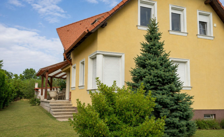 Veľký rodinný dom s kanceláriou pri Dunaji | 435 m²| pozemok 1 909 m² | Dunakiliti - fotografia 1