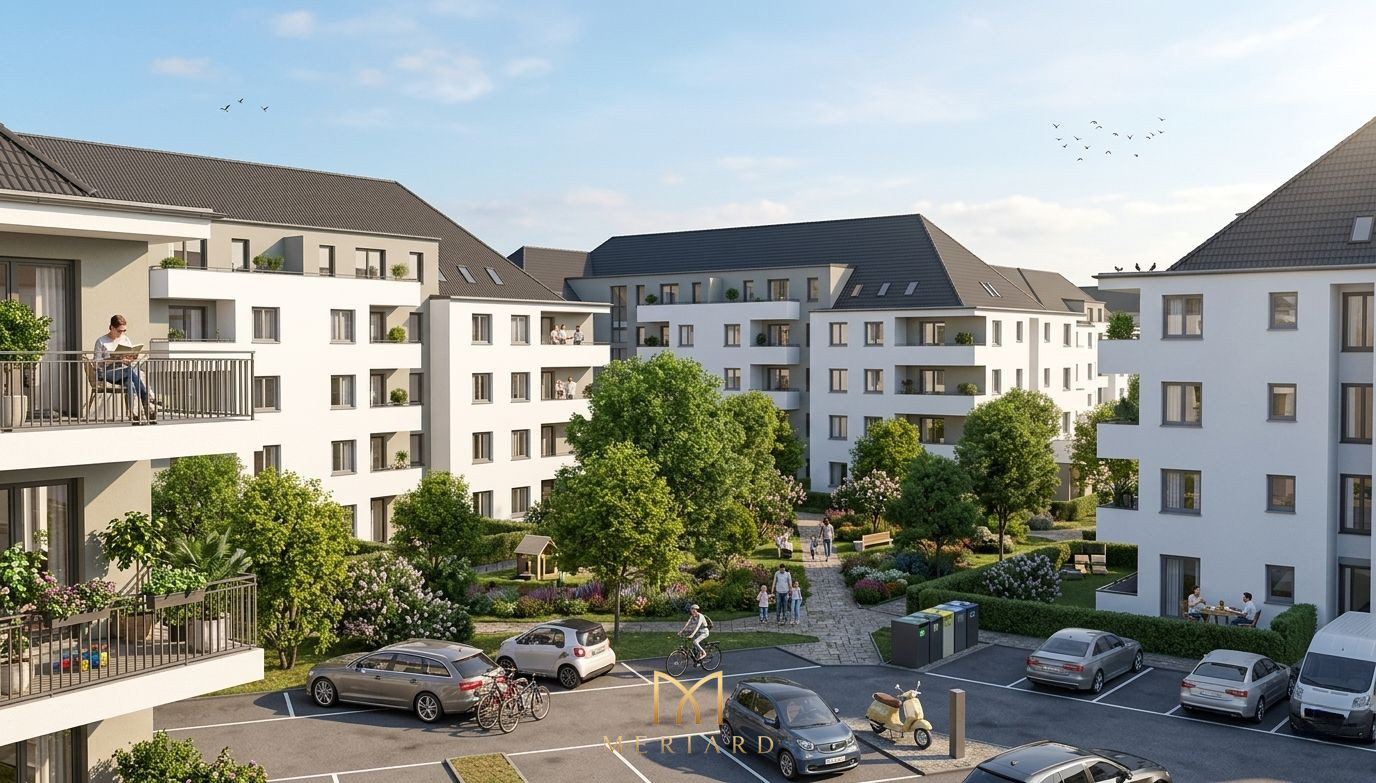2-izbový podkrovný byt s balkónom | 64,83 m² | Novostavba | 163 500 € | Rajka